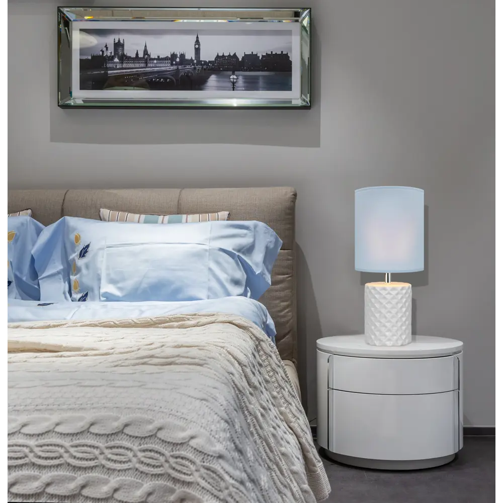 Настольная лампа 52706 0, цвет белый/голубой Santreyd STLM-2022829 - Вид №17