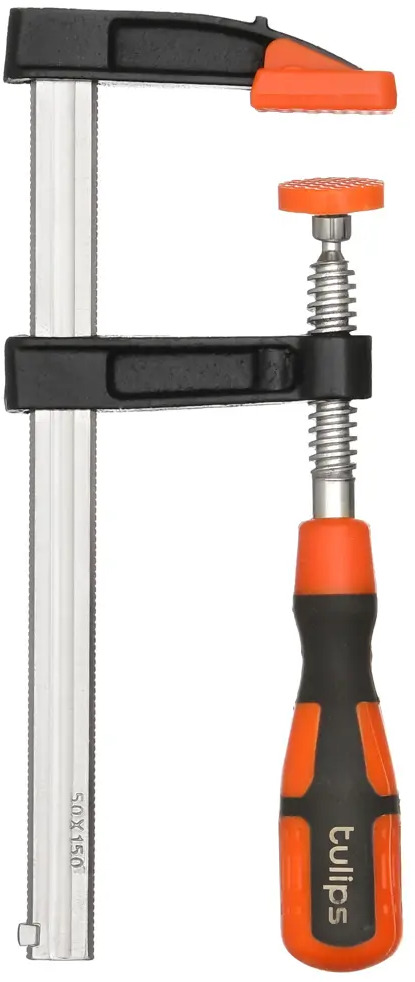 91363138 Струбцина Tulips Tools IS18-100 F-образная 150 мм STLM-0844748
