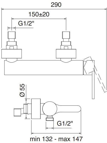 Rubinetterie Treemme Klab  2756  - Вид №1