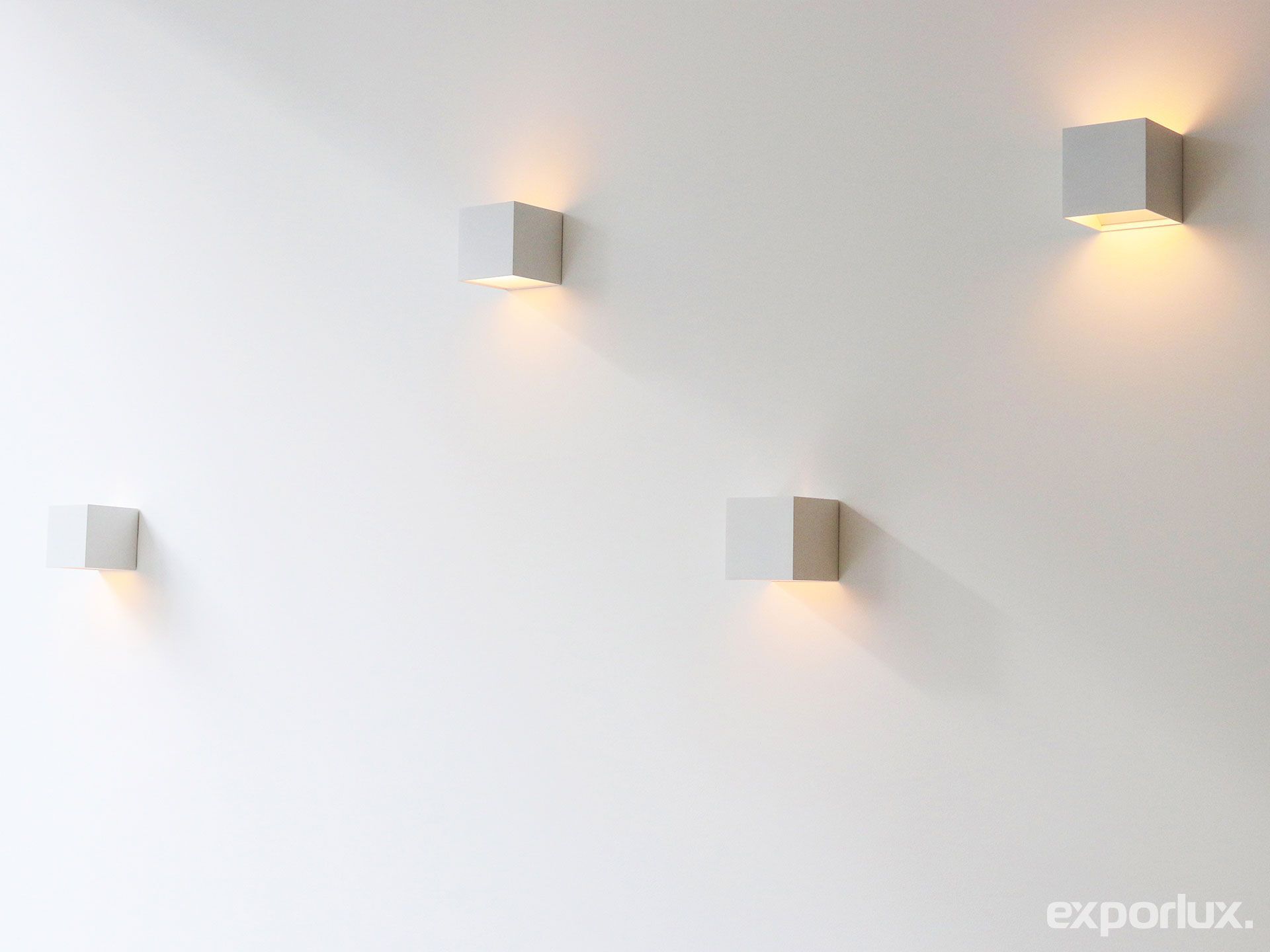 Термокрытый алюминиевый настенный светильник Exporlux CUBIE PA SL ARCH-00027148 - Вид №2