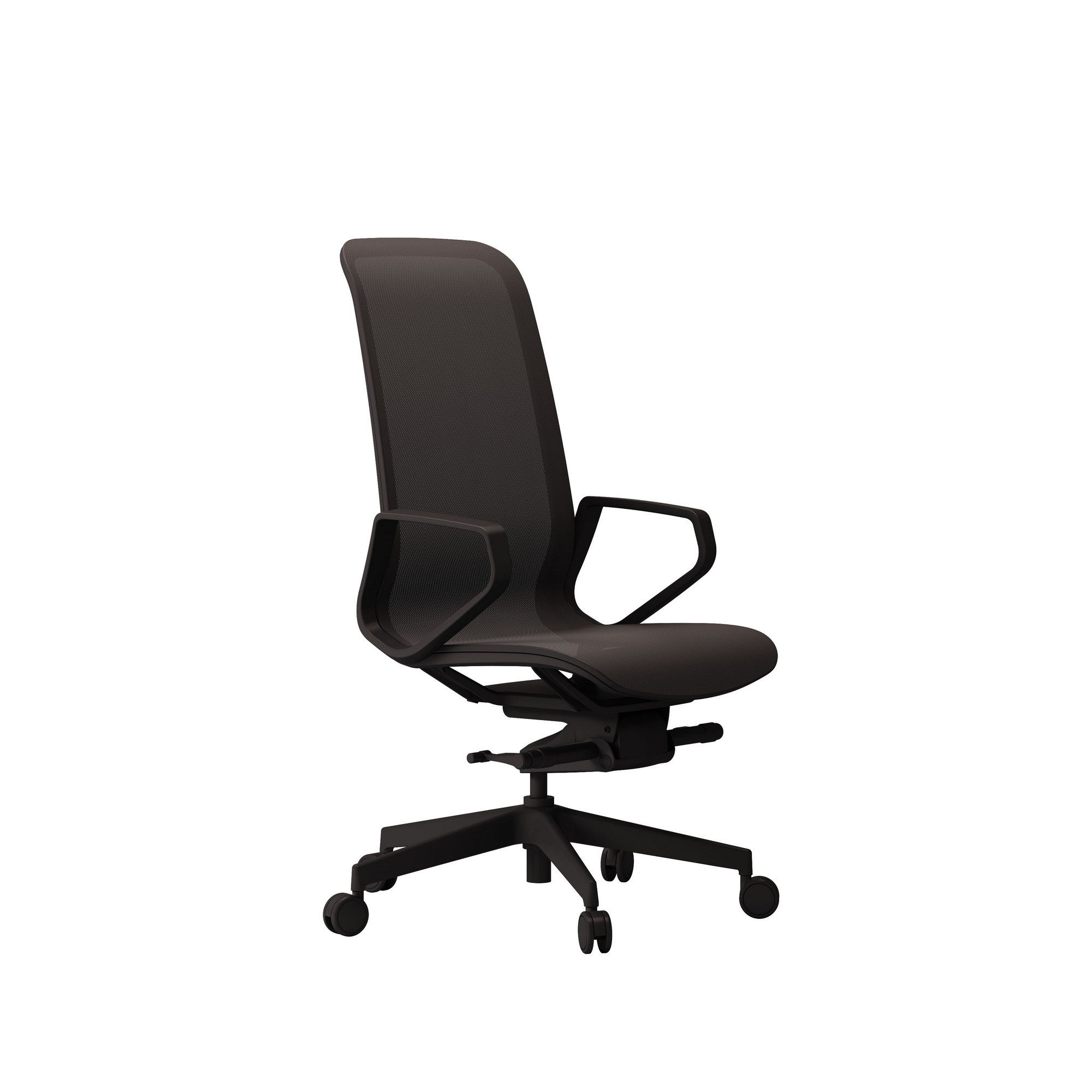 Сетчатое регулируемое по высоте офисное кресло с подлокотниками Las Mobili участок ARCH-00146527 - Вид №3