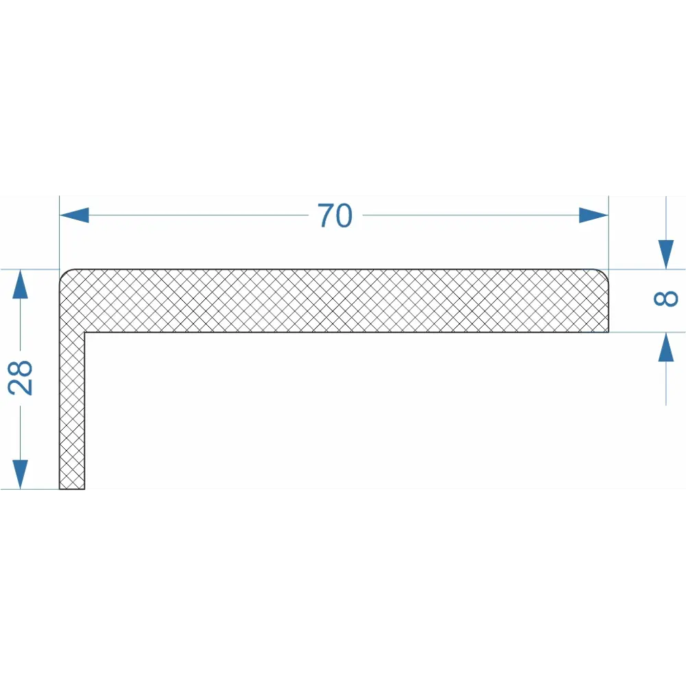 Наличник телескопический Зуари 2150x70x8 мм ПВХ цвет бьянко VFD STLM-2174645 - Вид №1
