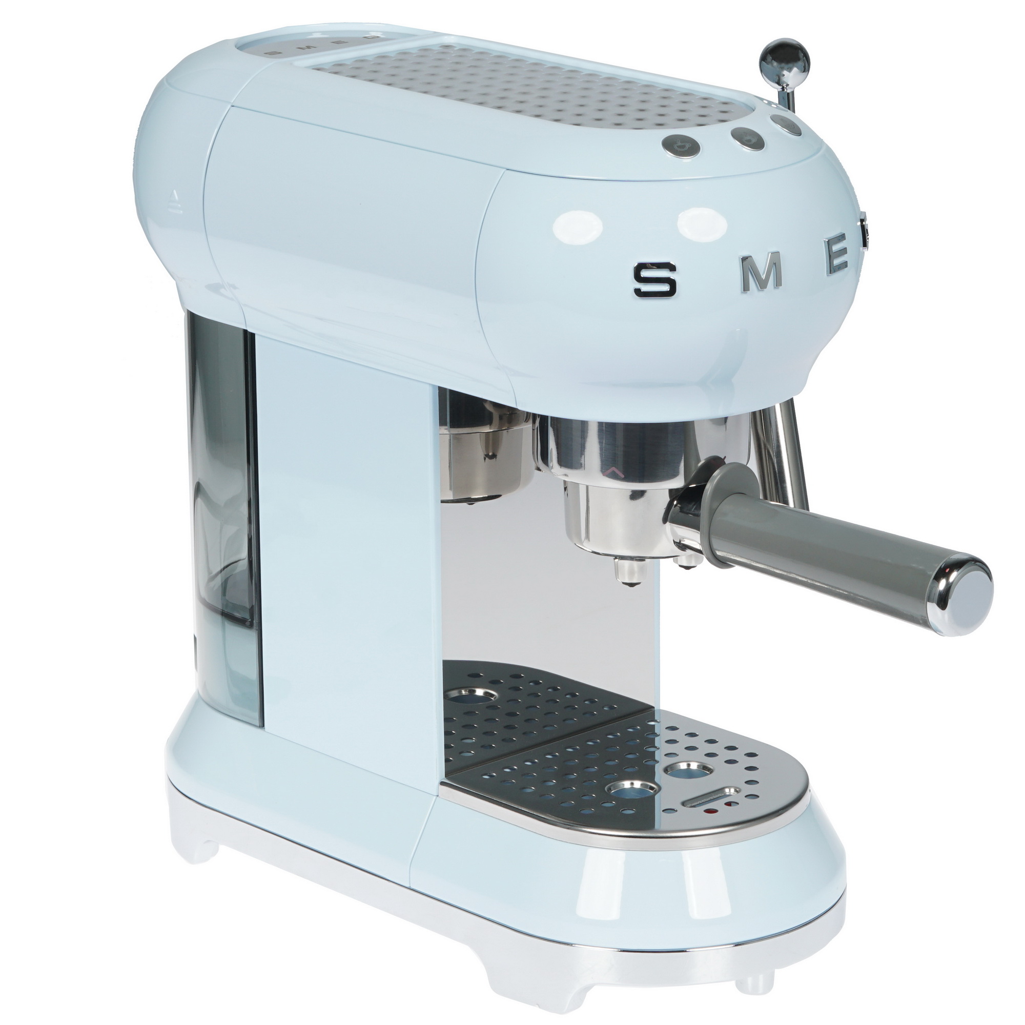 1152714 Кофеварка рожковая Smeg ECF01PBEU голубой STDN-0121235 - Вид №6