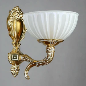 Бра светодиодное белое Valencia 02227/1 WP AMBIENTE VALENCIA 00-3927924 Белый;золото