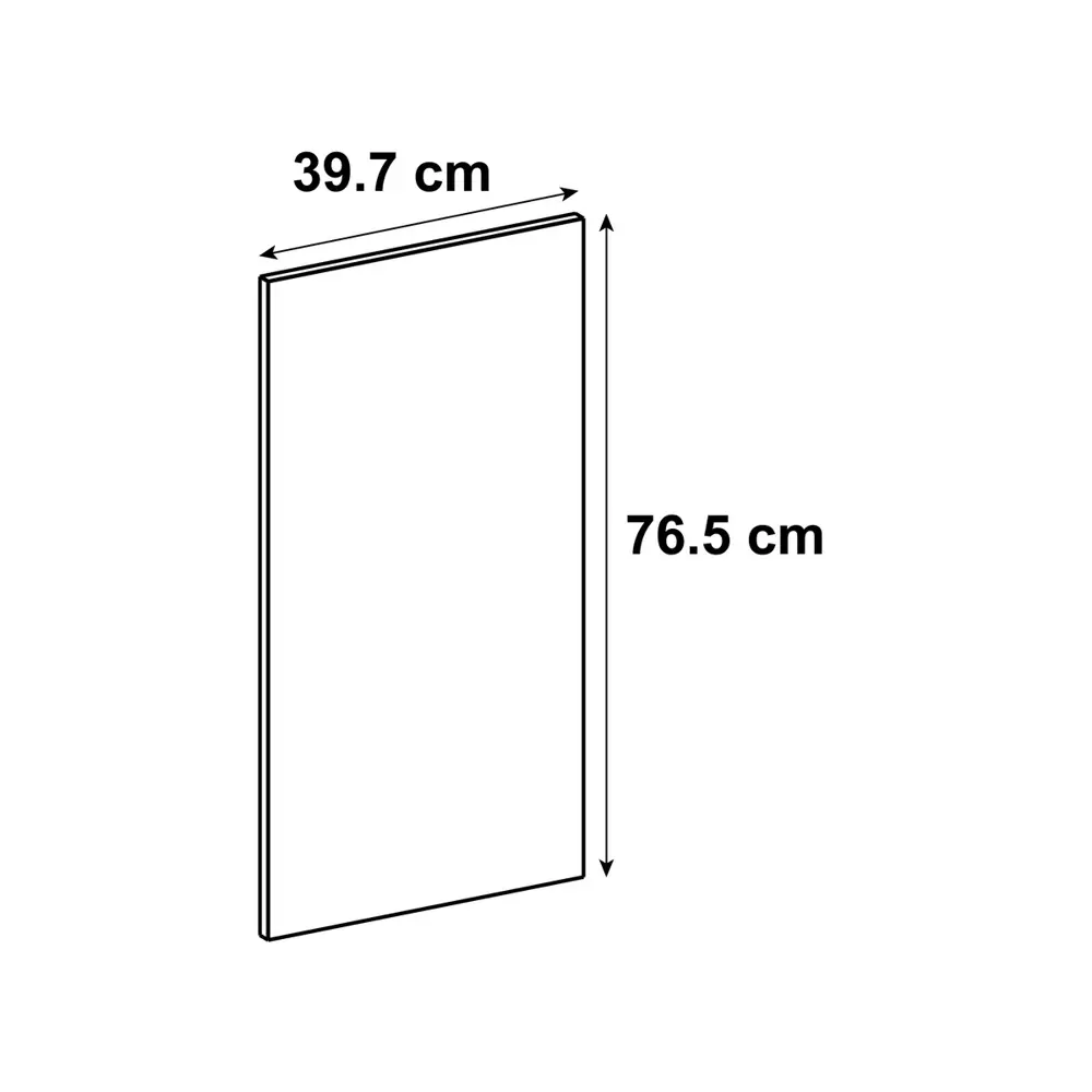 Фасад для кухонного шкафа Нордик 39.7x76.5 см Delinia ID ЛДСП цвет бежевый STLM-2196755 - Вид №9