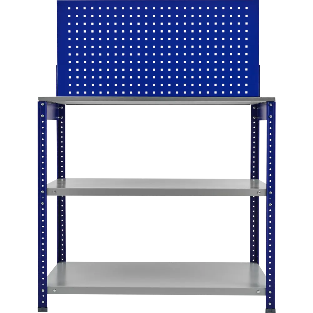 Верстак Garage L-114 100x90 см нагрузка до 300 кг цвет синий Santreyd STLM-2162493 - Вид №1
