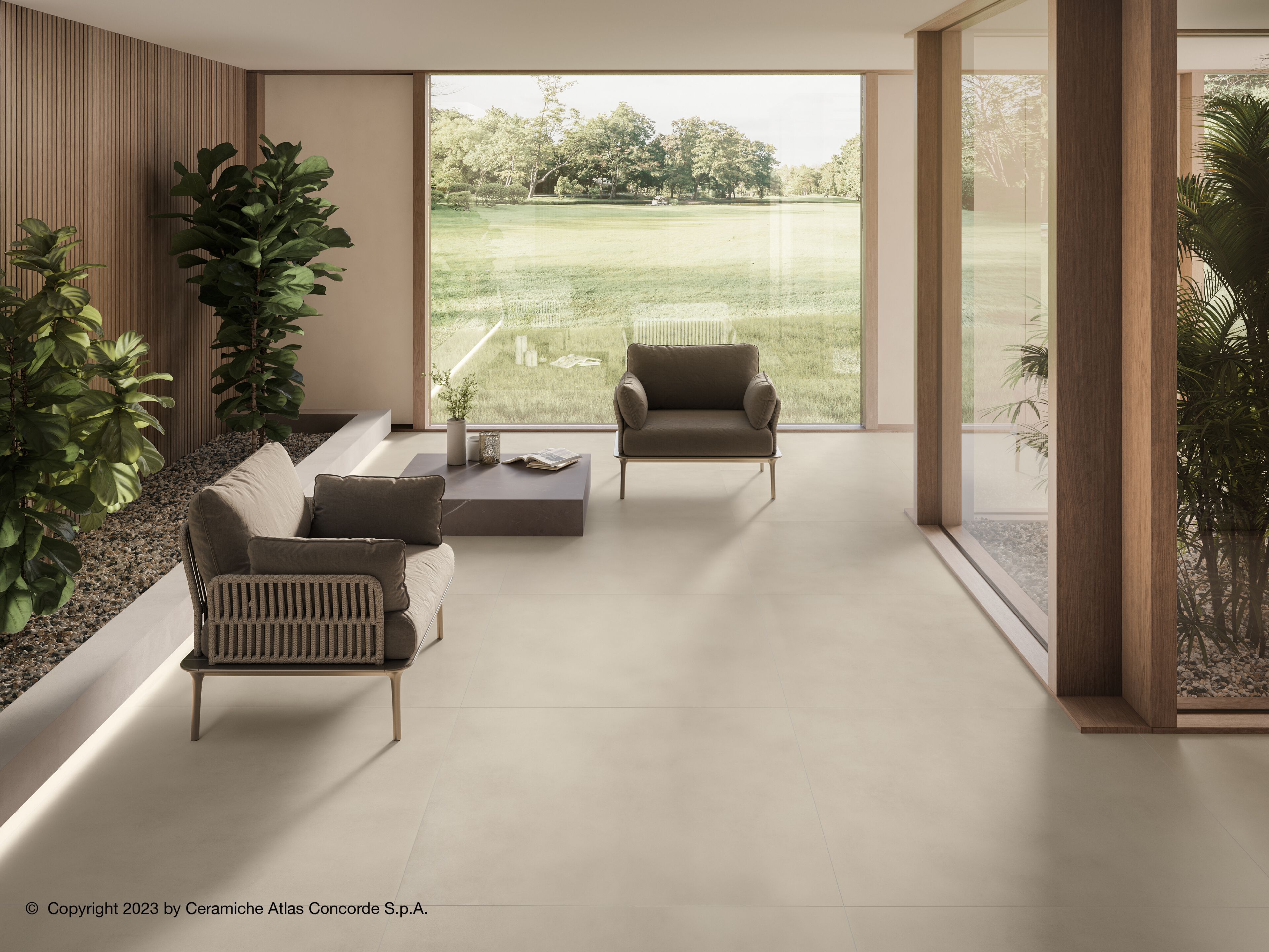 Пол / керамогранит с эффектом цемента Atlas Concorde Boost Balance ARCH-00002208 - Вид №2