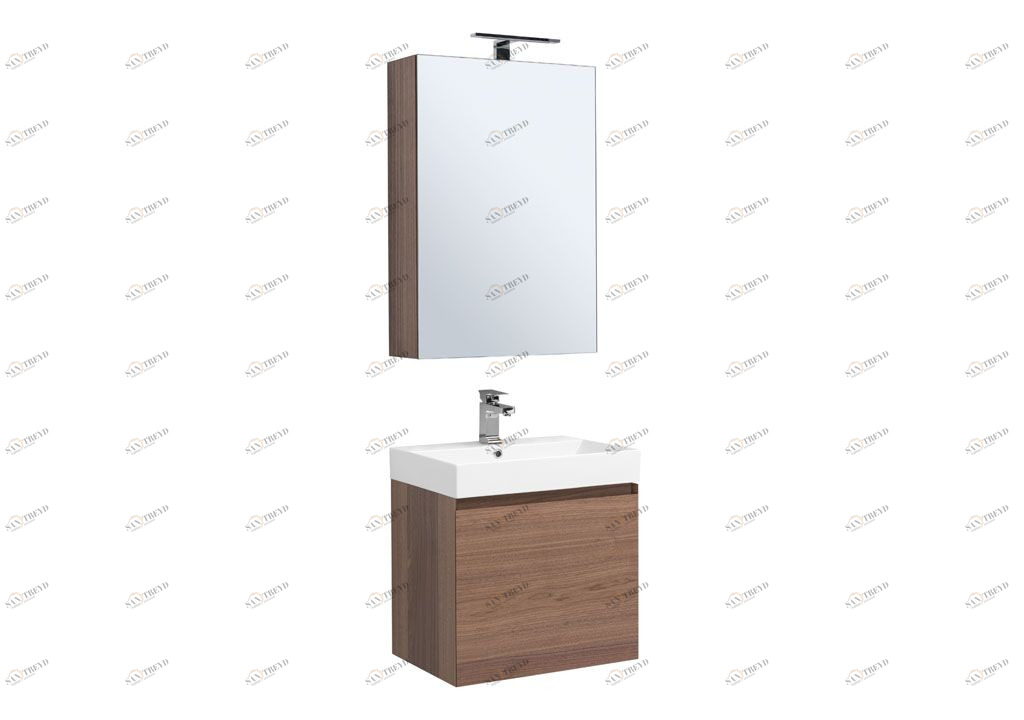 Мебель для ванной Aquanet Нью-Йорк 60 орех 00211659