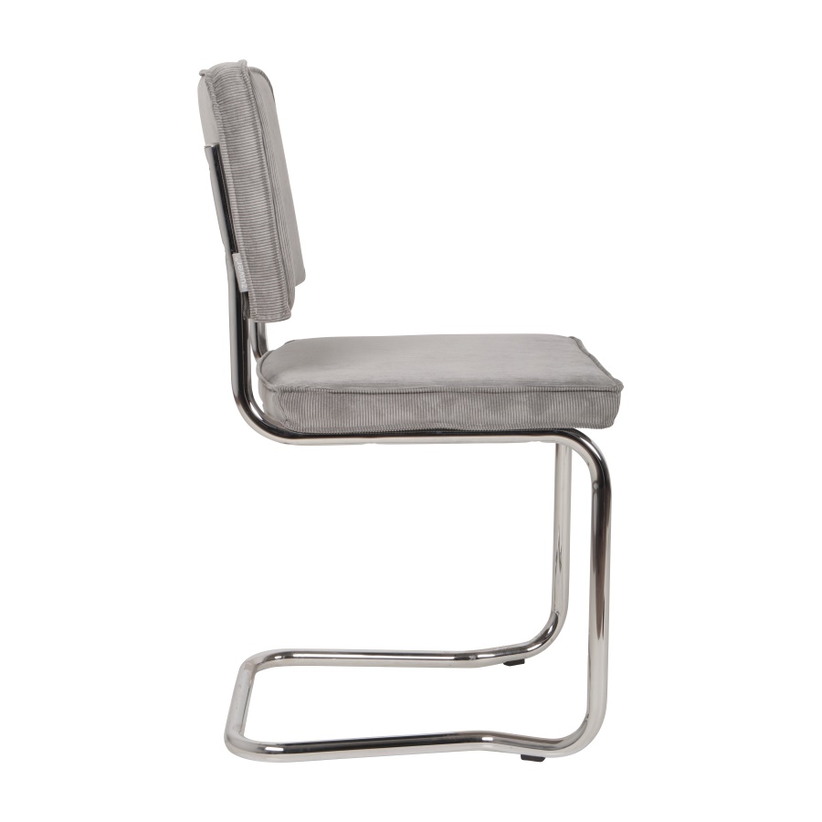 Стул Ridge Kink Rib светло-серый Zuiver 1100077 - Вид №4