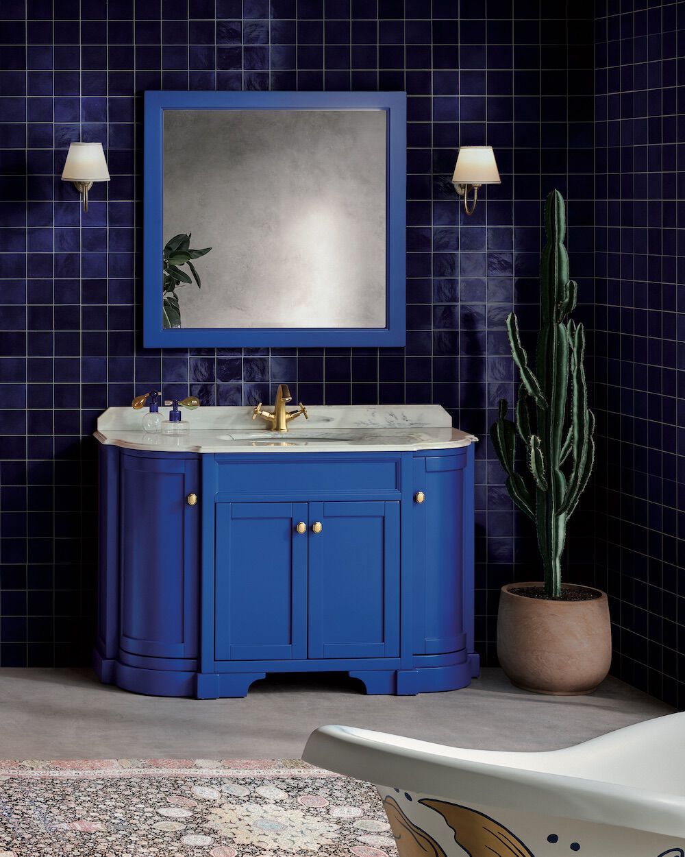 Напольный умывальник с дверцами Gaia Mobili Classic ARCH-00093781 - Вид №7