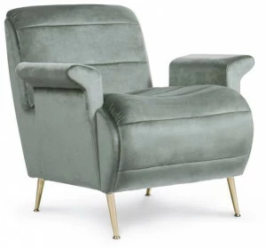 Essential Home Кресло из ткани с подлокотниками Bardot