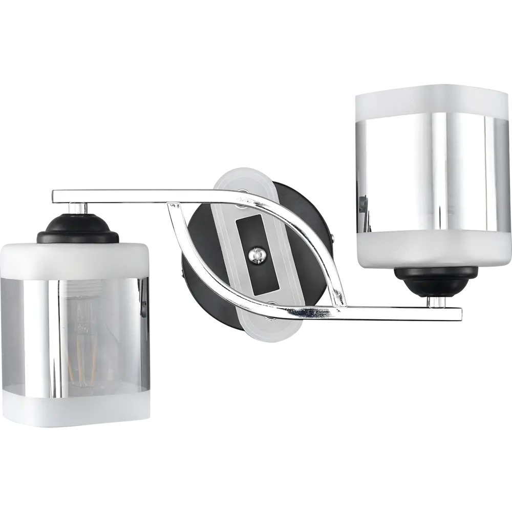 Потолочная люстра Jlight Kira E27 60 Вт, цвет черный/хром 83278752 STLM-2187913  - Вид №1