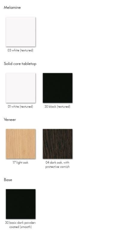 Квадратный стол с меламиновой столешницей VITRA Super Fold Table ARCH-00096506