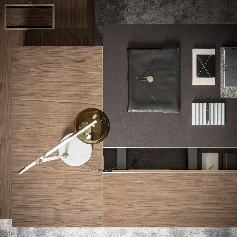 Деревянный исполнительный стол PROF Block 2.0 ARCH-00126139 - Вид №33