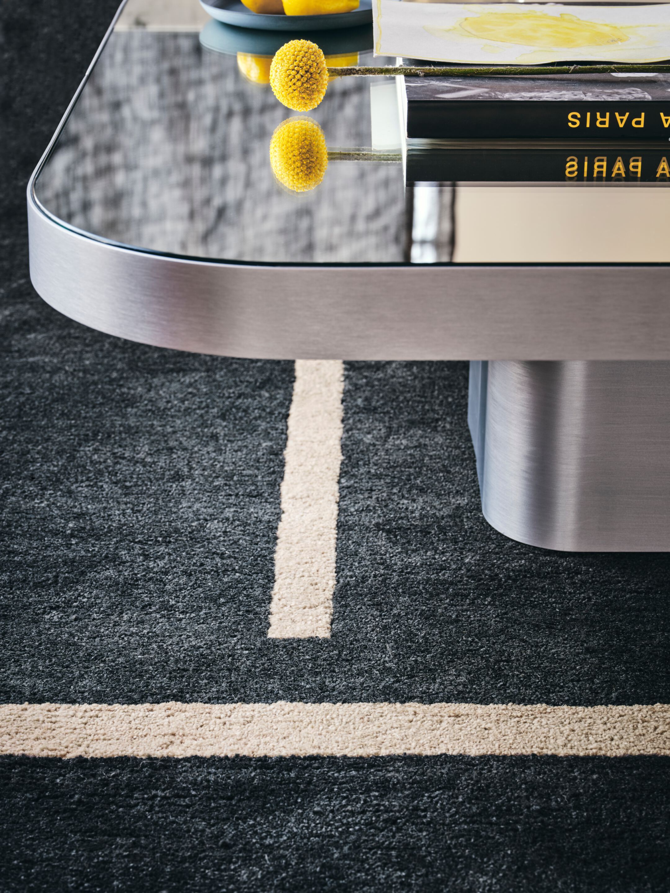 Алюминиевый квадратный журнальный столик Classicon лук ARCH-00039837 - Вид №3