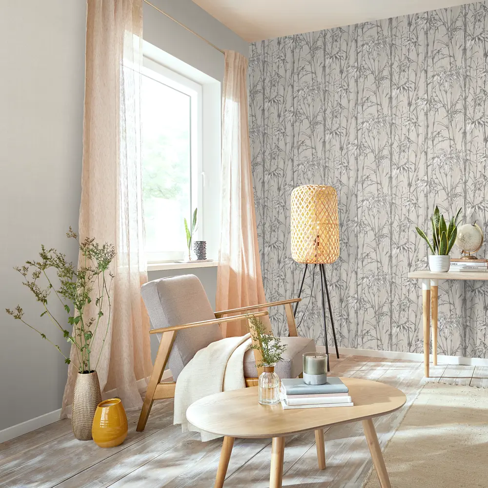 Обои флизелиновые Rasch Florent бежевые 1.06 м м RA820041 Florentine STLM-2088384 - Вид №3