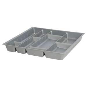 Лоток для столовых приборов Hettich Orga Tray 590IANL470KB600 46.2x7x50.7 см пластик цвет серый