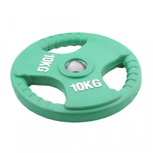 Олимпийский диск евро-классик с тройным хватом 10 кг Евро-классик