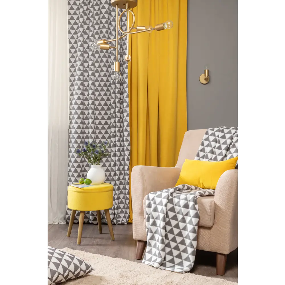 Подушка Liushi 50x50 см цвет серый SEASONS STLM-2044158 - Вид №3