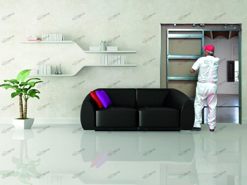 FIBROTUBI Коробка раздвижной двери для гипсокартона с монтажным комплектом Orchidea sun-id-1465816