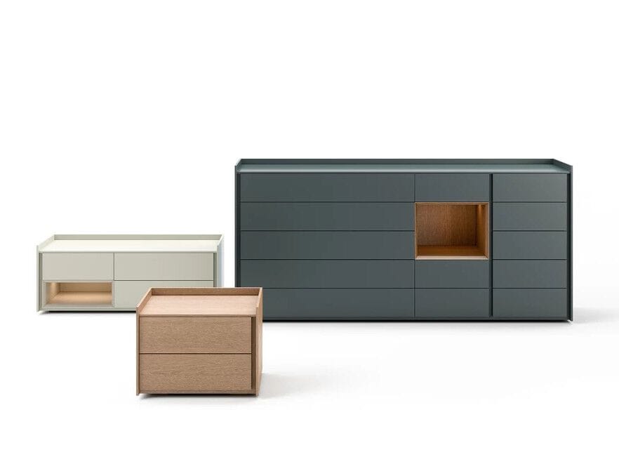Тумбочка с ящиками Novamobili Sly ARCH-00056501 - Вид №1