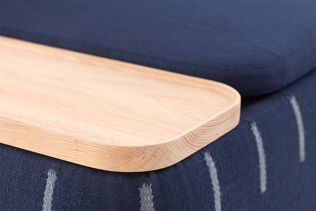 069878 Большой модуль со спинкой Indigo GAN Lan