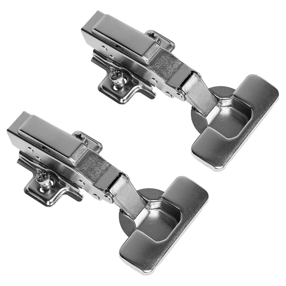 Петли с амортизатором KONSENSA 105 градусов сталь 2 шт STLM-2187826 - Вид №3