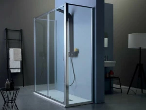 TAMANACO Душевая кабина в центре с раздвижной дверцей