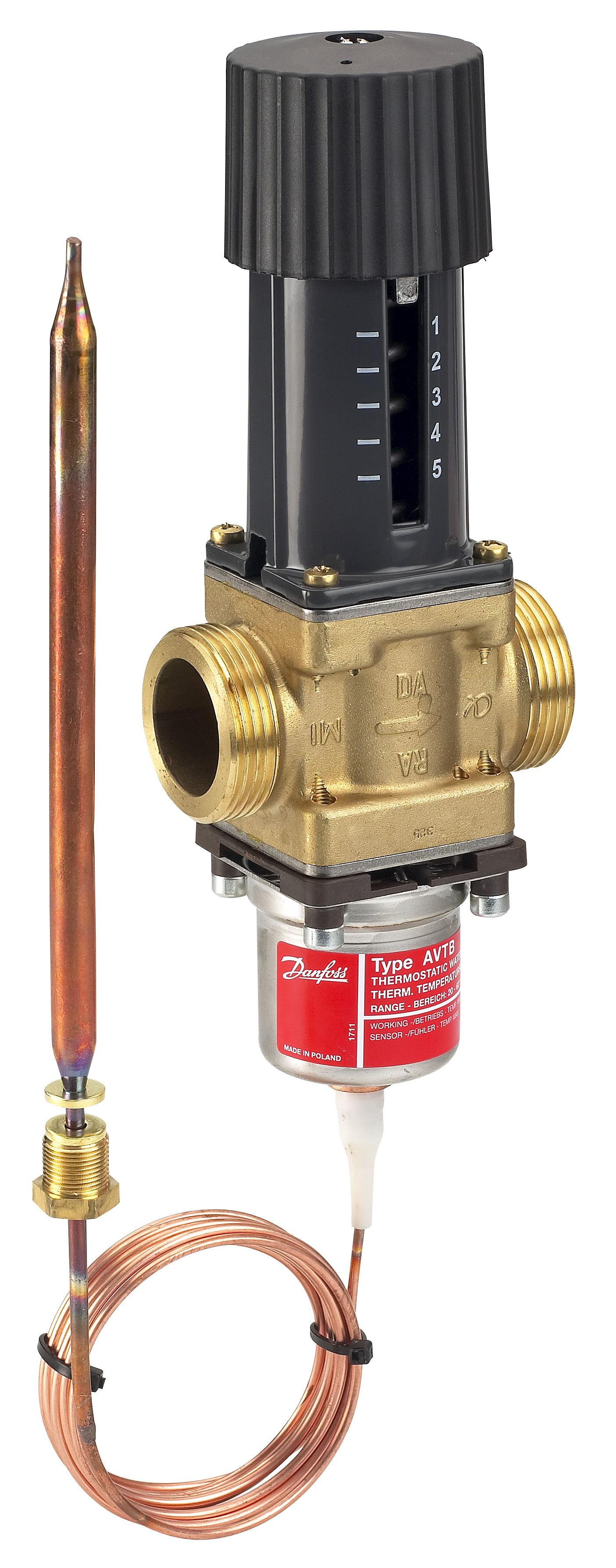Danfoss Регулятор температуры AVTB AVTB PN16 15/1,9/30-100/2,3M/вн.р 003N8141  - Вид №15