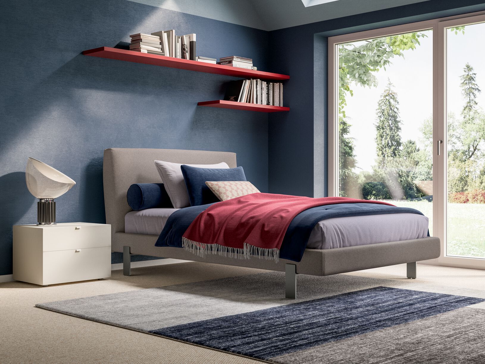 Мягкая кровать Twils BOOK ARCH-00042767