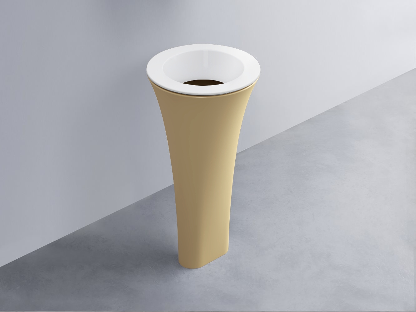 AMLA45-BL+AMPILT-CA+AMCOLT-CN Раковина Amedeo Tondo отдельностоящая cielo Enjoy + Amedeo Ceramica Cielo