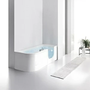 Ванна угловая FOR ALL 180 см с аэромассажем 2FLA1D5C