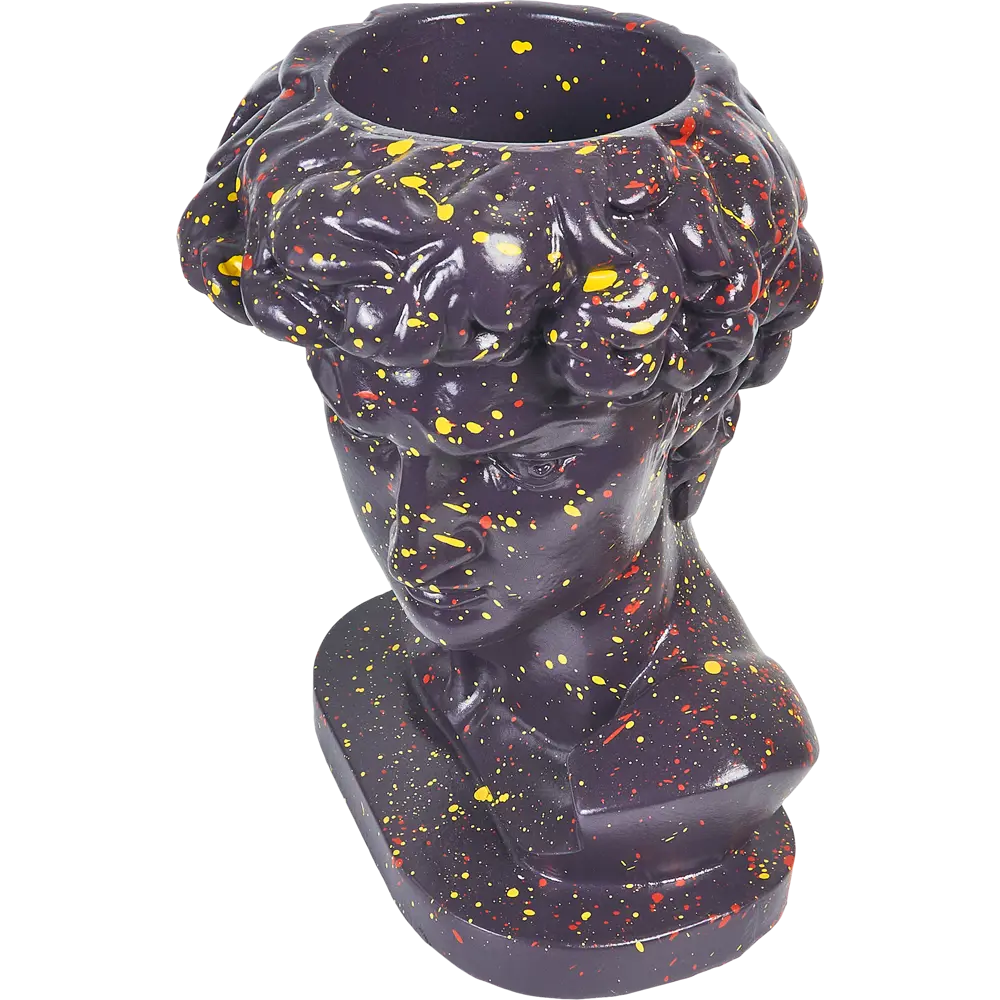 Ваза для цветов Давид гипс черничный Santreyd STLM-2126591 - Вид №1