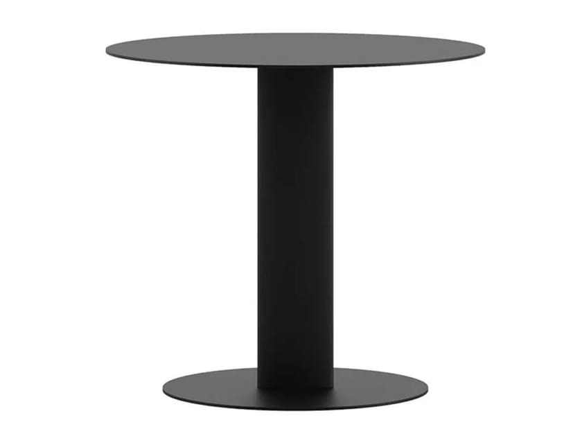 Окрашенный металлический круглый журнальный столик Ersa SLIM ARCH-00081413