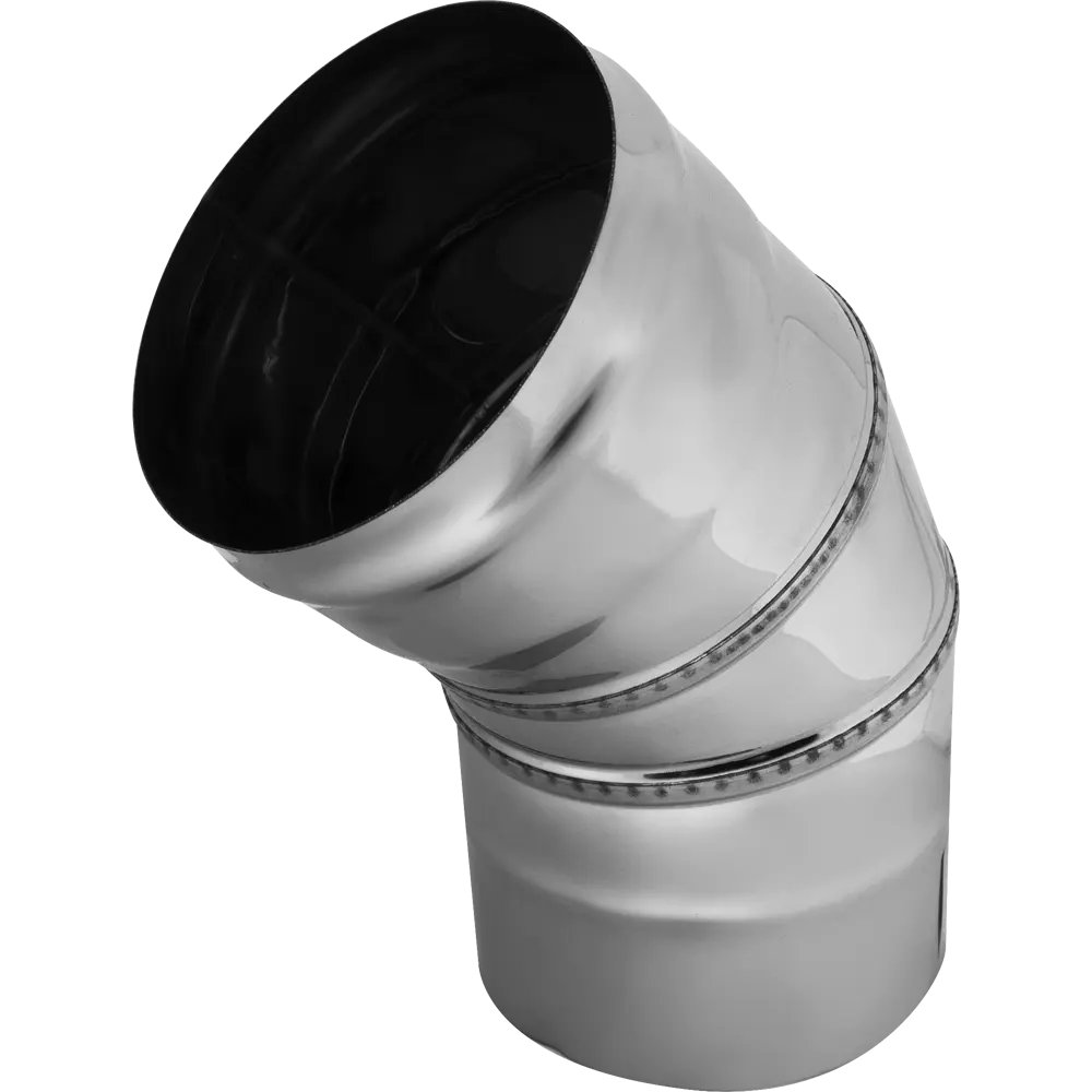 Колено Corax 3 секции угол 135(430/0.5мм) D120 мм КОРАКС STLM-2150447