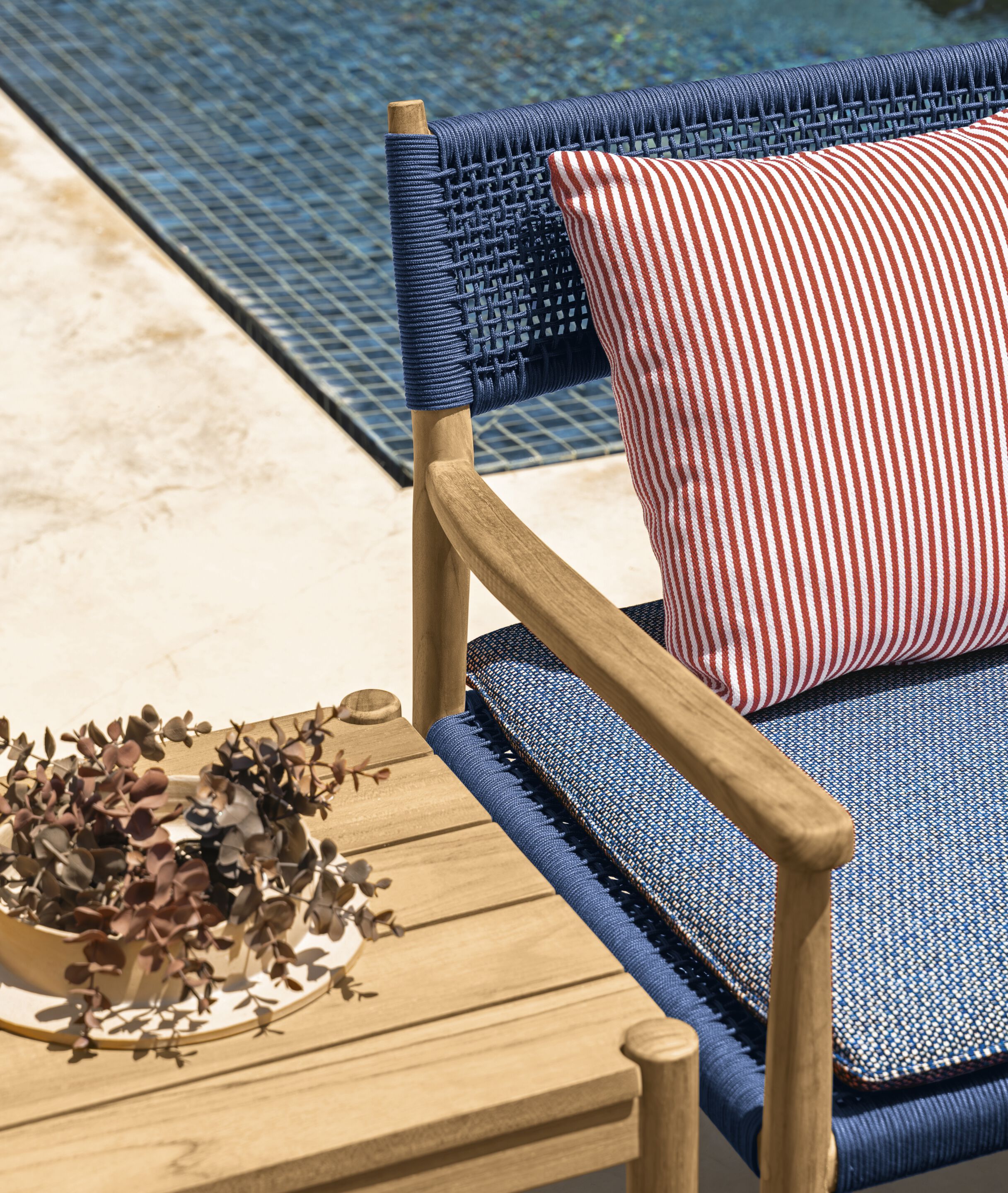 Садовый стол из тикового дерева Talenti водолазка ARCH-00147041 - Вид №2