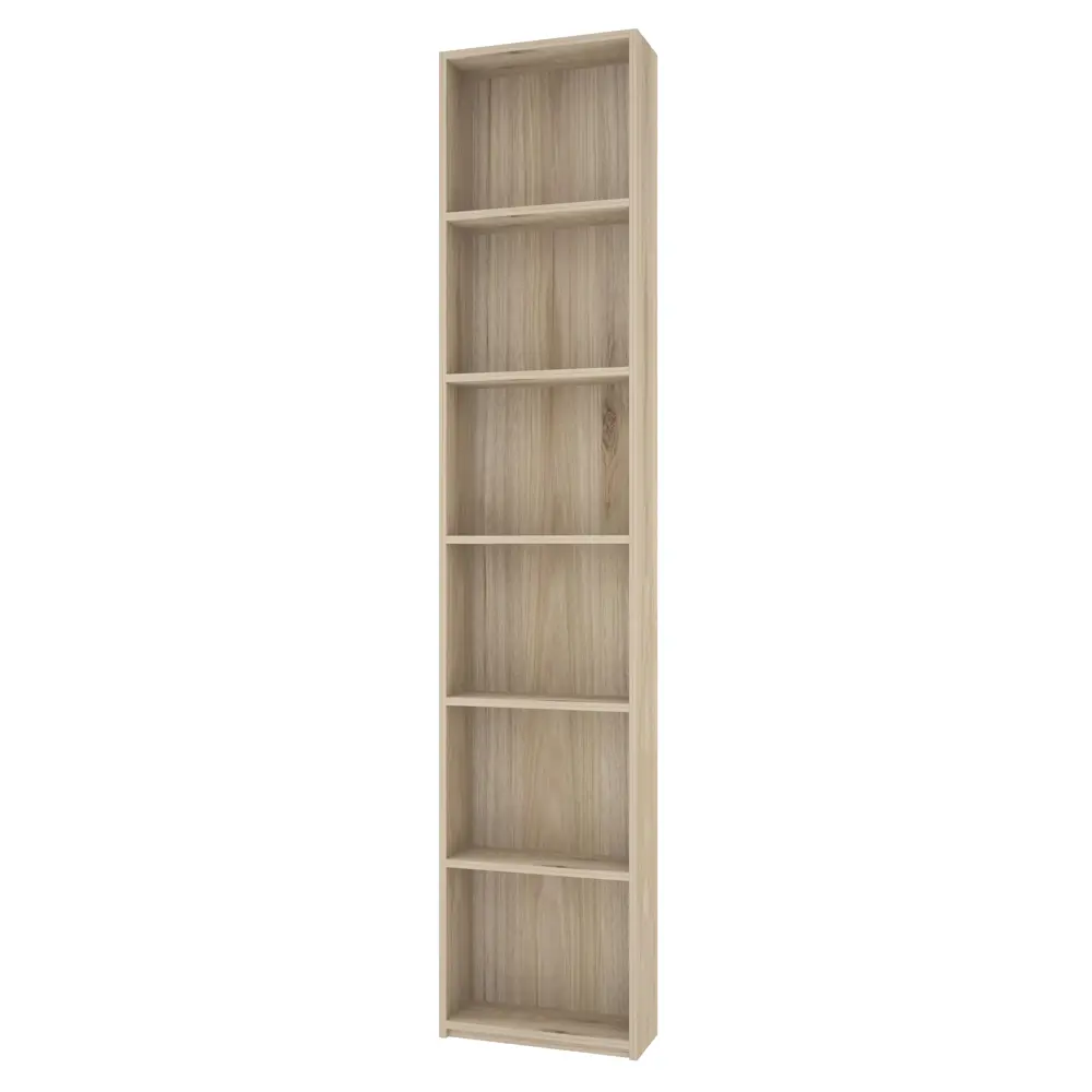 Стеллаж с полками 40x28.2x201 см ЛДСП цвет коричневый Santreyd STLM-2158281