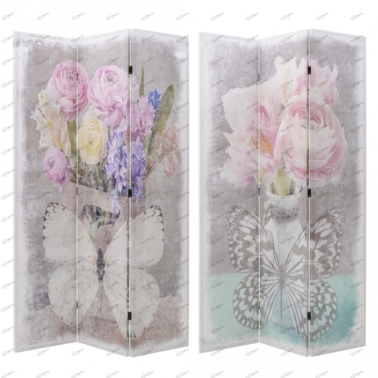 Ширма "Бабочки" TO4ROOMS  213308 Мультиколор 