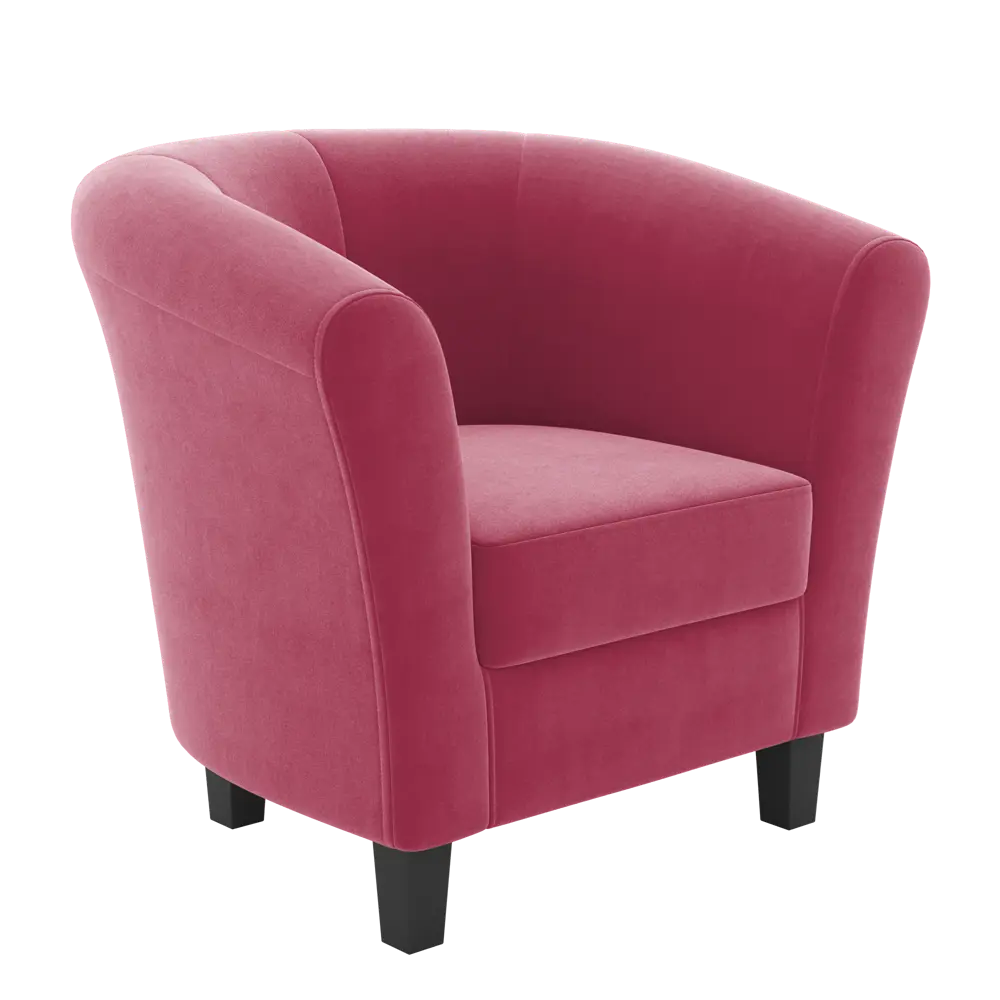 Кресло полиэстер Seasons Марсель CAMARO84 красное 85x73x77 см STLM-2158218