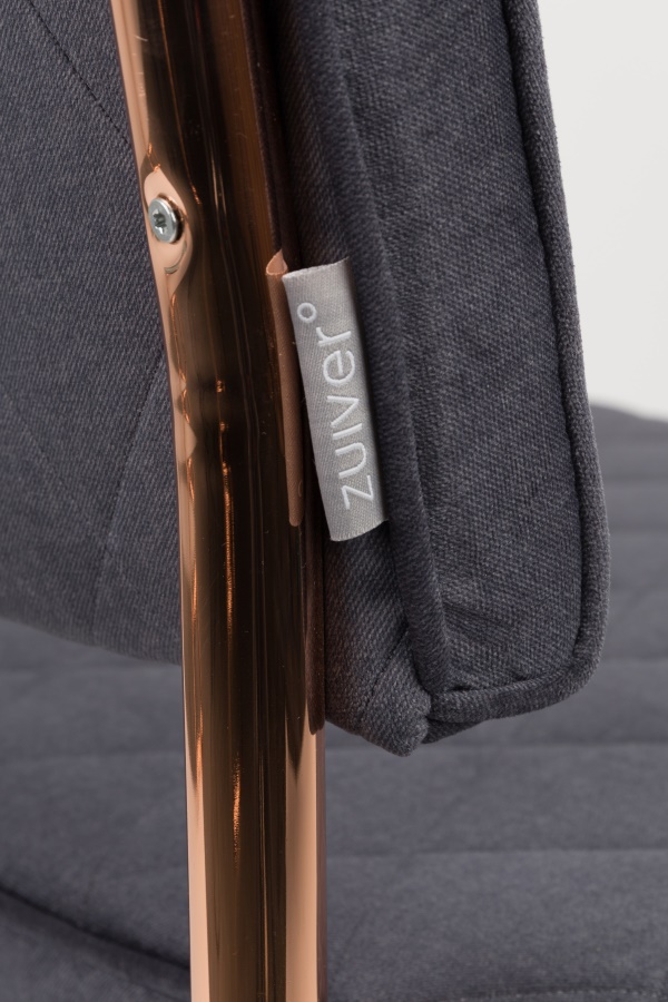 Стул Diamond Kink серый Zuiver 1100277 - Вид №5