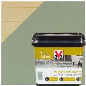 Краска для пола V33 Decolab 0.75 л цвет прованс