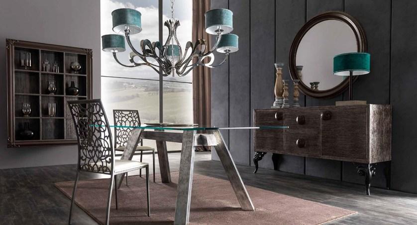 CorteZari Настольная лампа из ткани Zoe gold 1482-r - Вид №3