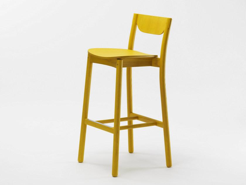 Zilio A&C Табурет из дерева Nico sun-id-1511561 - Вид №4