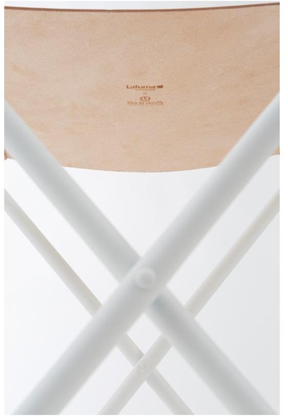 Lafuma Mobilier Складное кожаное садовое кресло Lison Lfm5044_9626 - Вид №4
