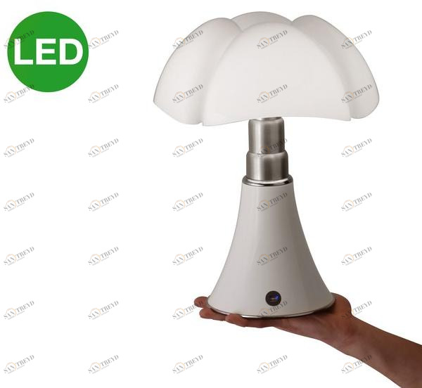 Martinelli Luce Настольная лампа из стали и метакрилата без фитов Pipistrello 620/j/dim/t/cl/