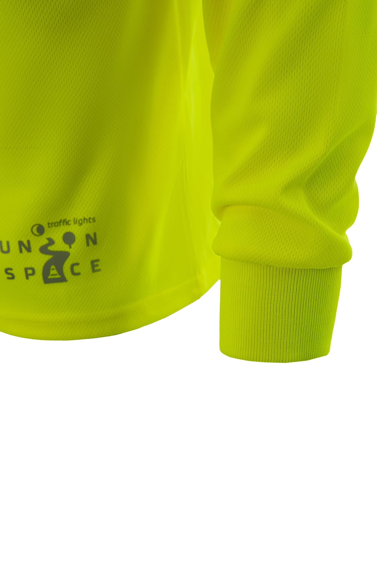 62895 Тенниска с СВП длинный рукав лимонная  Толстовки, рубашки, футболки, тенниски  размер 52-54 (L) Спецодежда  - Вид №3