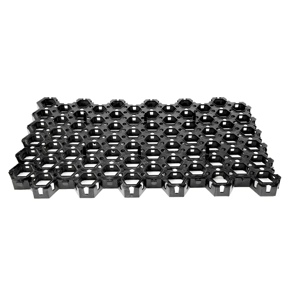 Решетка газонная 68x41 см полипропилен черный Santreyd STLM-2135049 - Вид №2