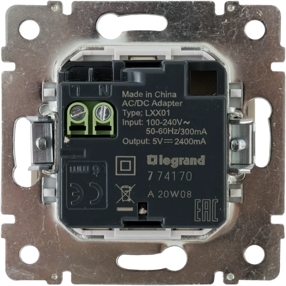 Legrand Valena Classic USB розетка с двумя портами, слоновая кость 82307210 STLM-0024332 - Вид №4