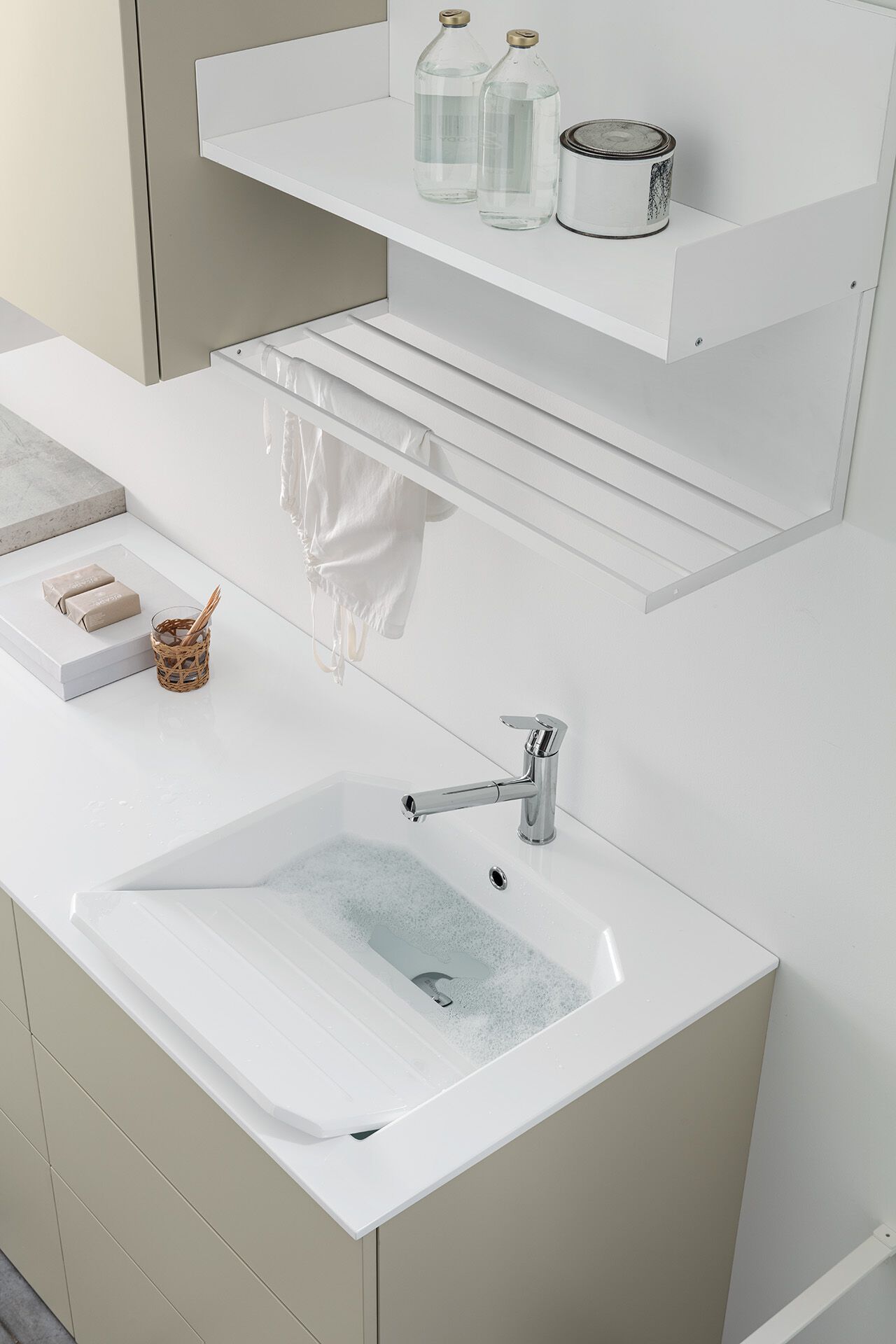 Деревянный шкаф для белья ARCOM I_WASH ARCH-00135117 - Вид №3