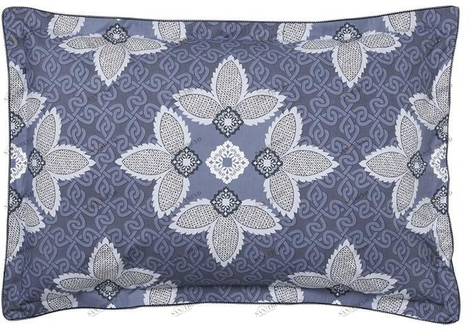 Alexandre Turpault Хлопковая наволочка с принтом и цветочными мотивами Magellan sun-id-1467935